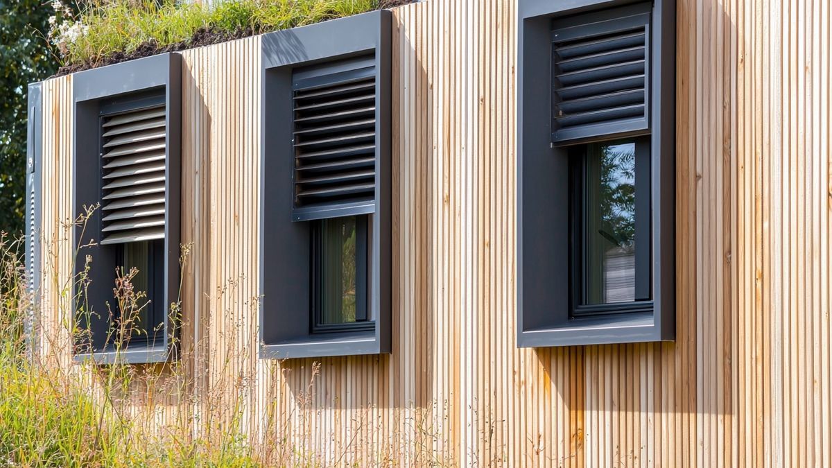 Bardage bois local et ventilation façade pour une durabilité optimale