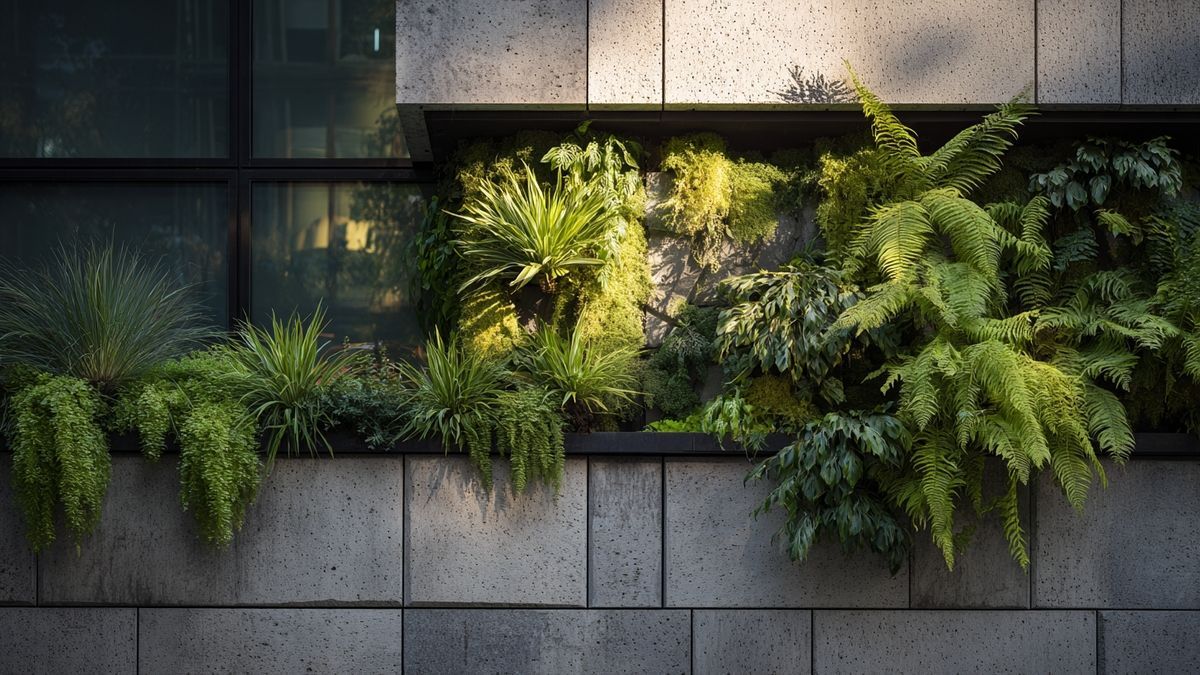 Façades végétales et murs végétalisés : systèmes innovants pour l'environnement